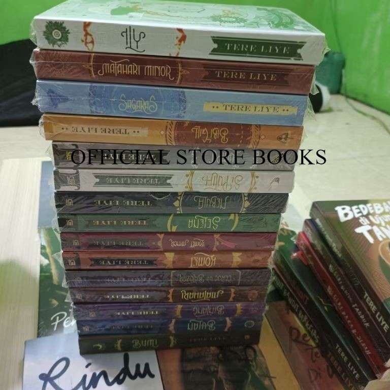KODE E95W Bebas Pilih Buku Novel Tere Liye Series Paket Lengkap Serial Hello Bumi Bulan Matahari Min