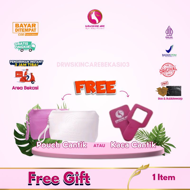 Drw Gift Kaca / Pouch Pembelian Produk