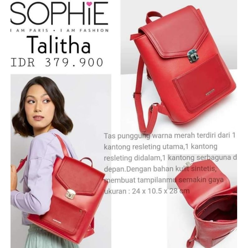 TAS RANSEL TALITHA SOPHIE MARTIN PARIS