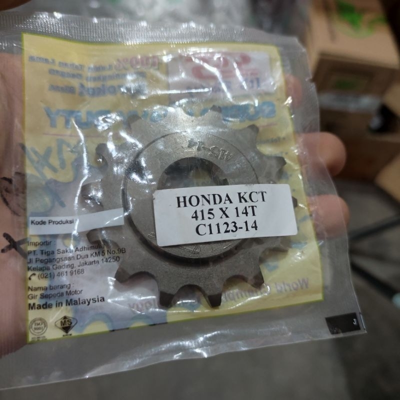 GEAR DEPAN TIGER GL MEGAPRO SSS 415-14T