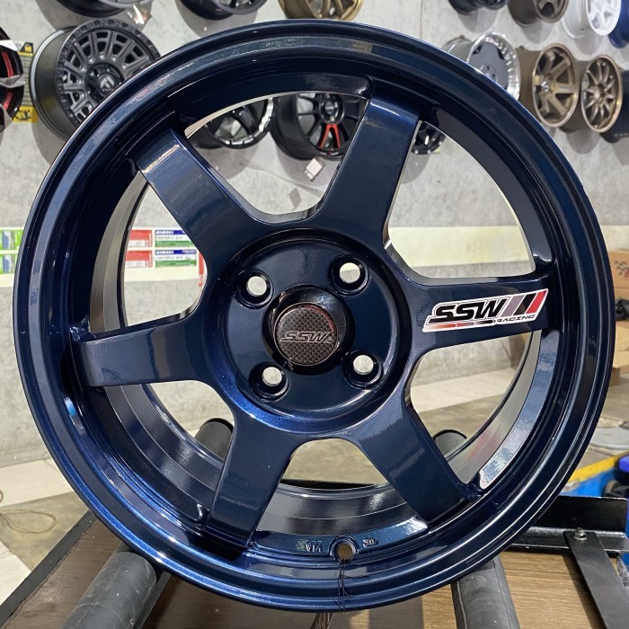 velg ssw TE37 cocok untuk mobil ayla,agya,brio dan lain lain