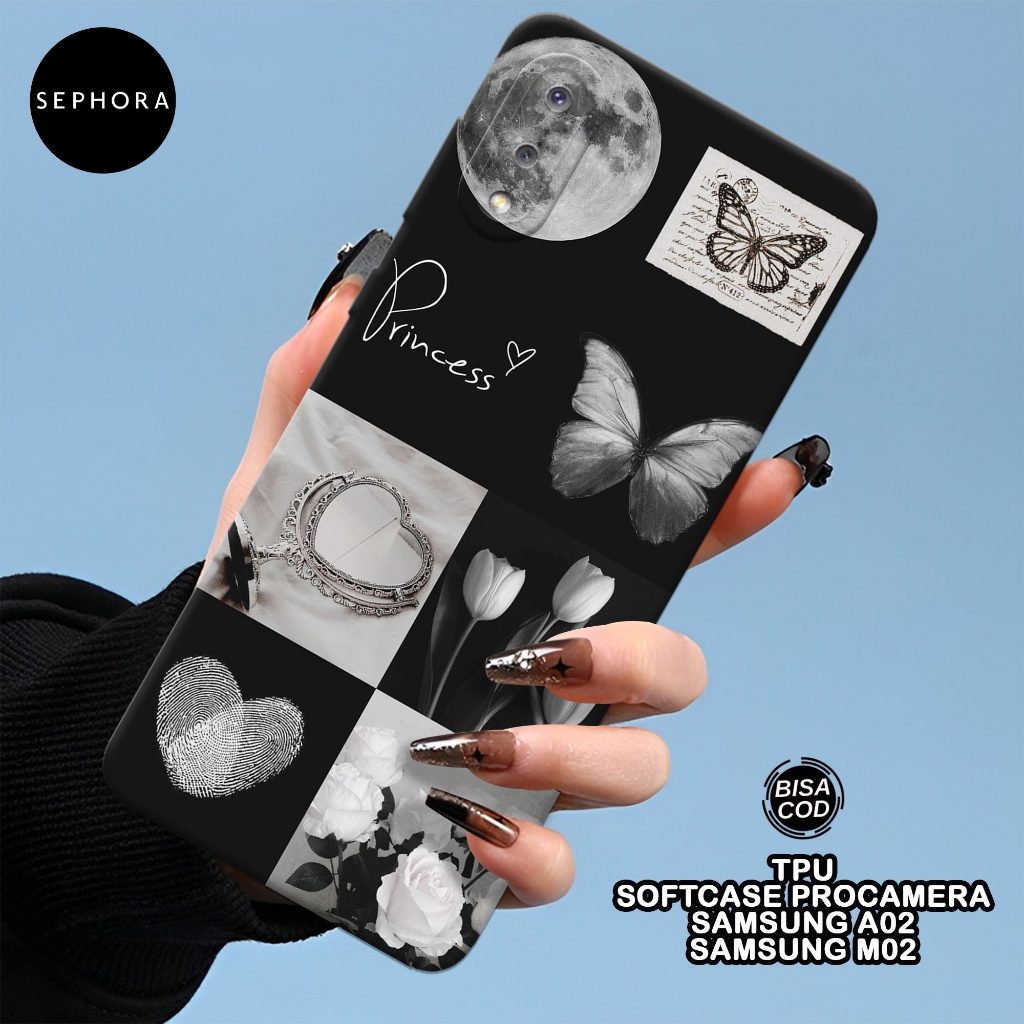 Softcase Samsung A02 / M02 Terbaru - Fashion Case Aesthetic - Case Samsung A02 / M02 - Case Pro Came