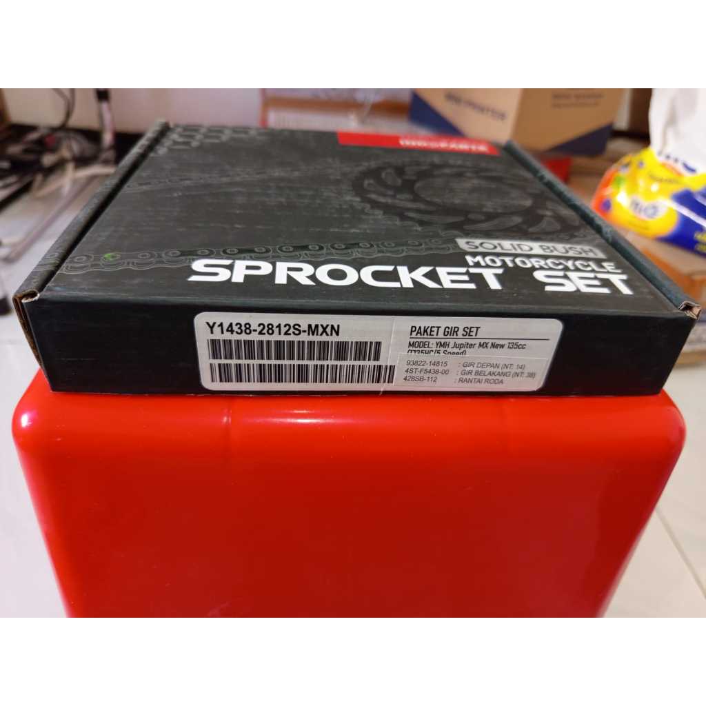 GEAR SET Jupiter MX New 135 Original Indopart