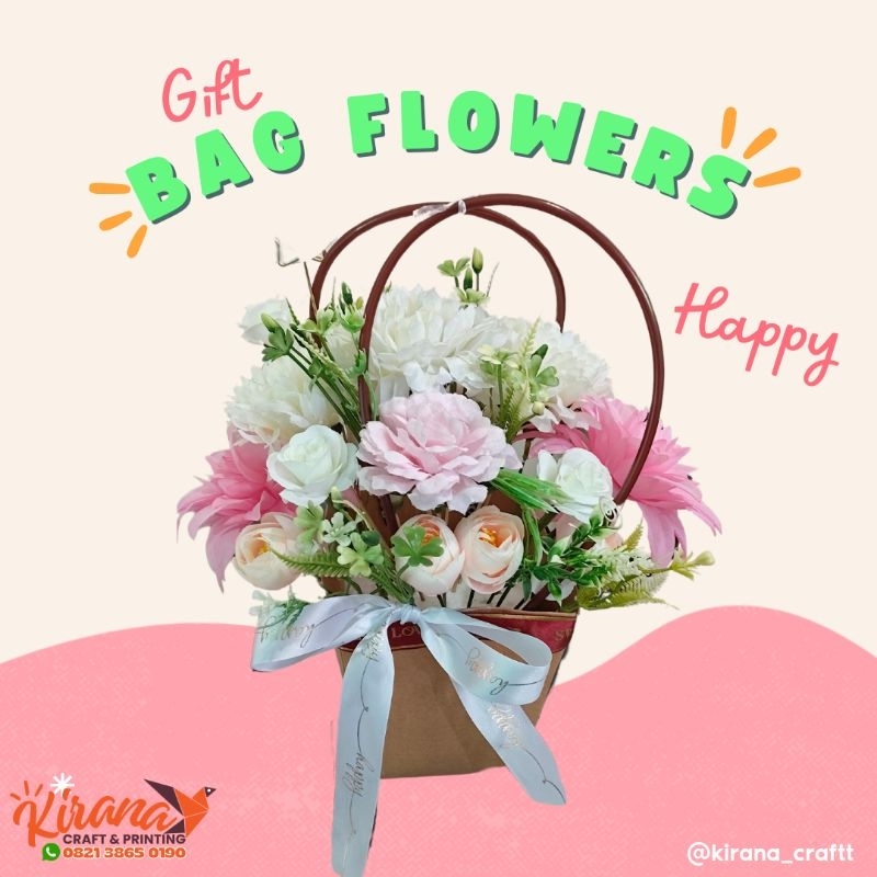 

Gift bag flower