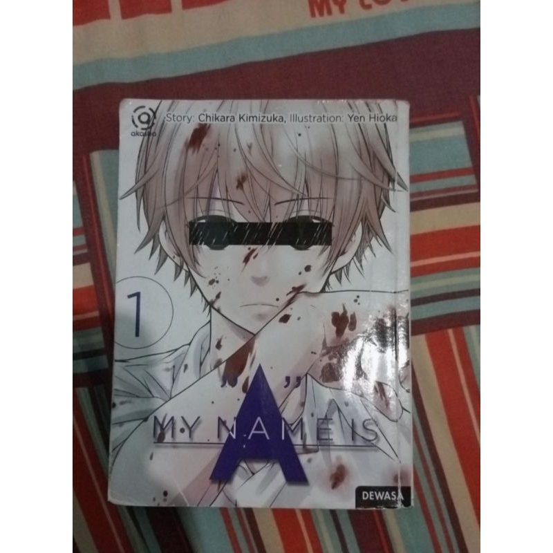 My name is A komik vol 1-2 bekas second