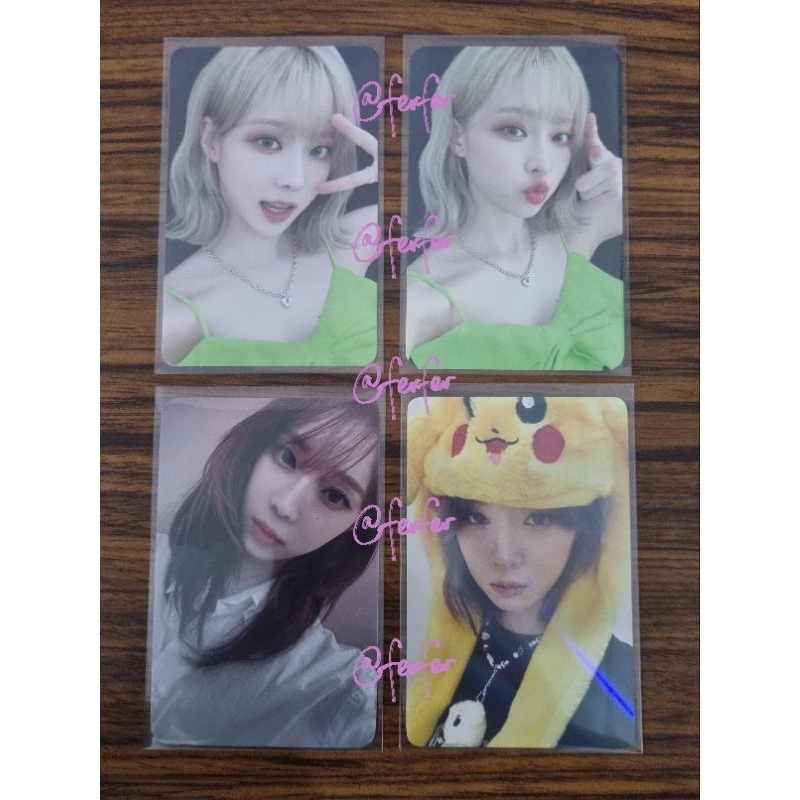 [READY] aespa Winter Photocard Official PC My Synk Special AR Ticket SMTown 2022 AR Tattoo Drama Sta