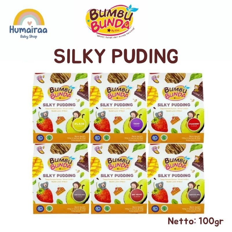 

BUMBU BUNDA ELIA SILKY PUDDING MPASI 25gr x 4pcs