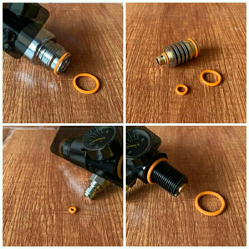 oring set piston regulator berbahan FKM 75 import  / oring set piston regulator 1set dan 2 set / ori