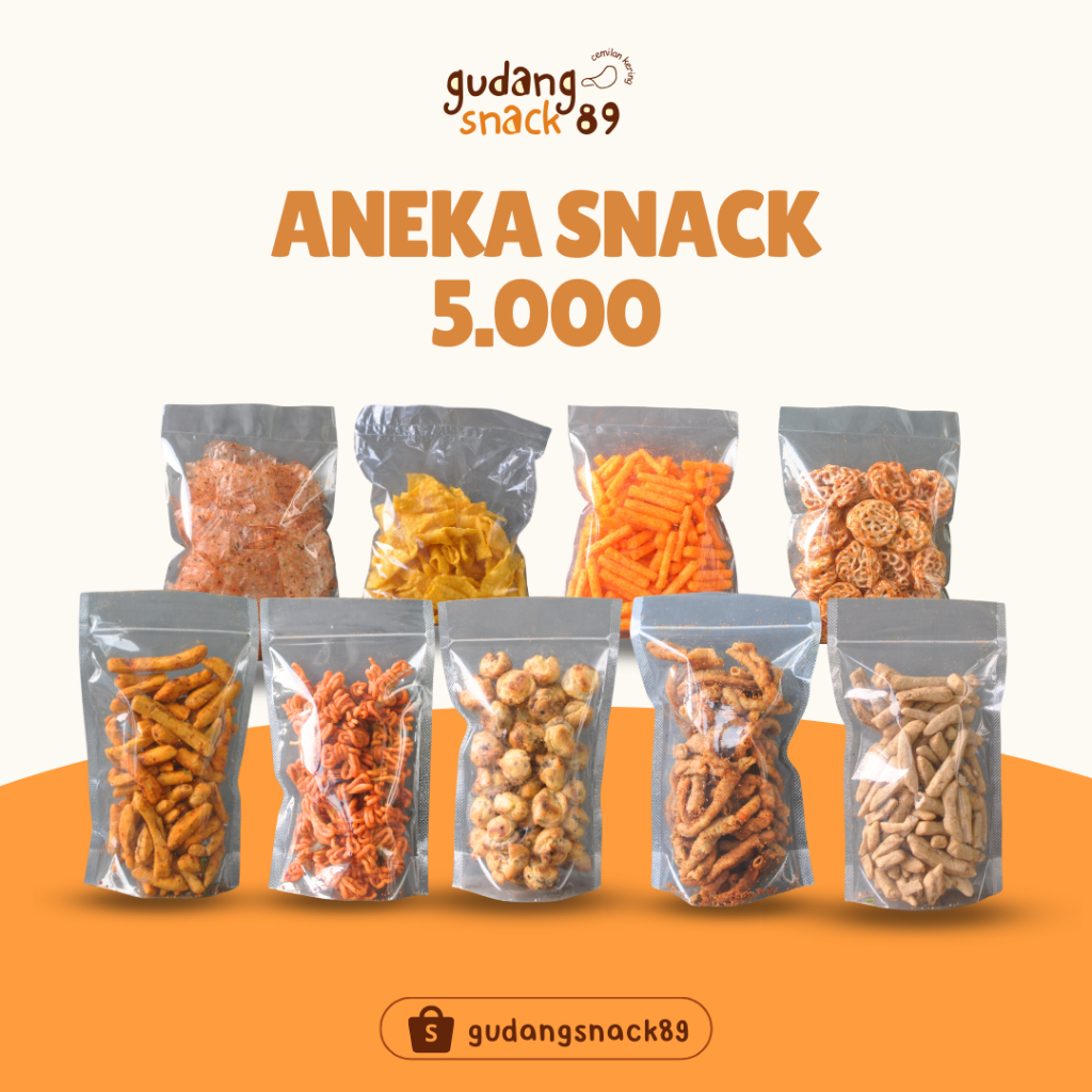 

Aneka Snack Serba 5000 | Snack 5000 Bebas Pilih