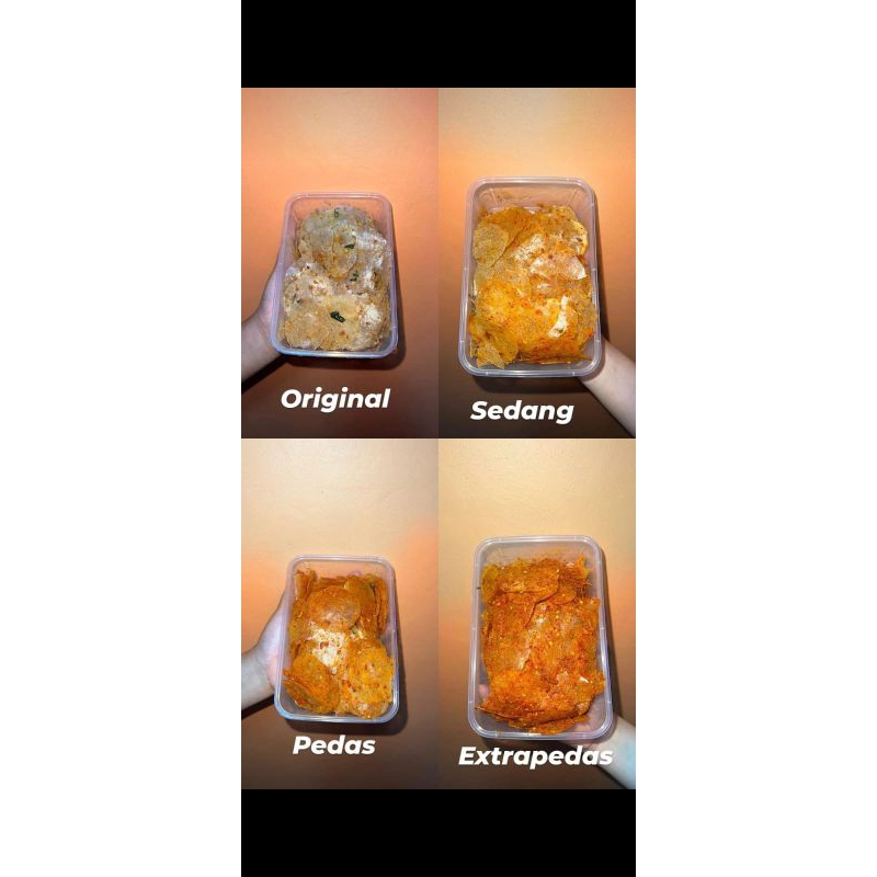 

KRIPCA/KERIPIK KACA PEDAS GURIH DAUN JERUK