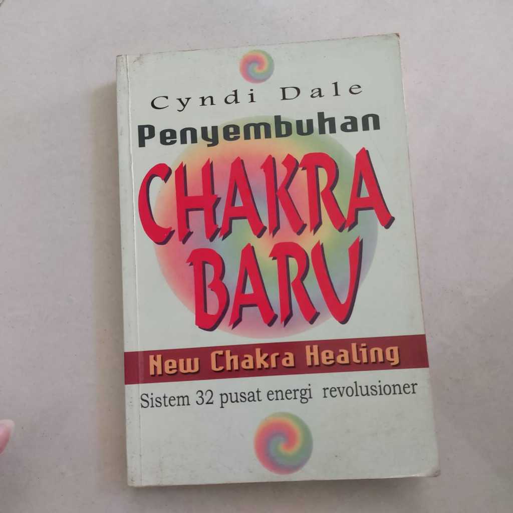 Preloved Buku Penyembuhan Chakra Baru Cyndi Dale 100% ori