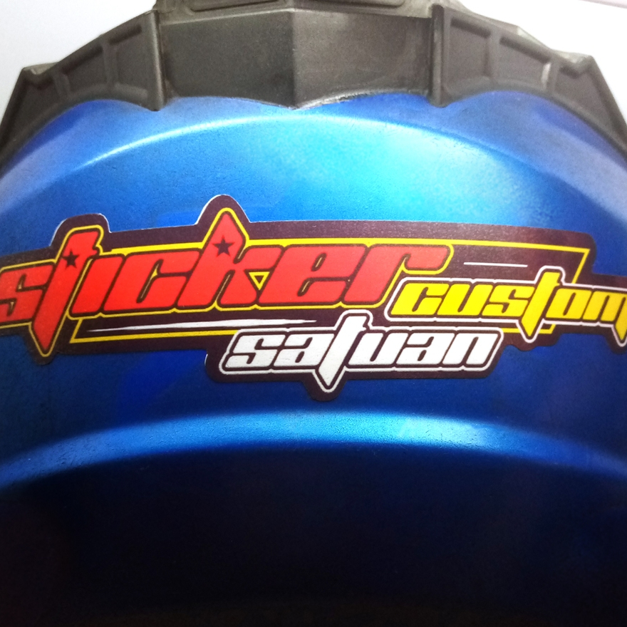 

cetak sticker custom satuan