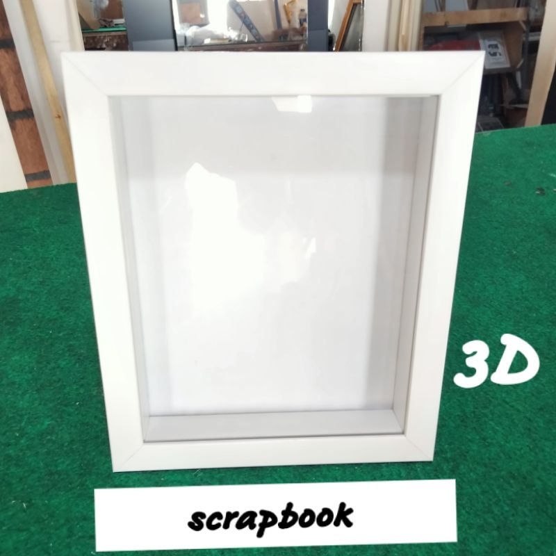 bingkai mahar 3D/scrapbook/frame mahar 10R(20x25x3) murahh wajib tambah kan extra peking bubellwarp 
