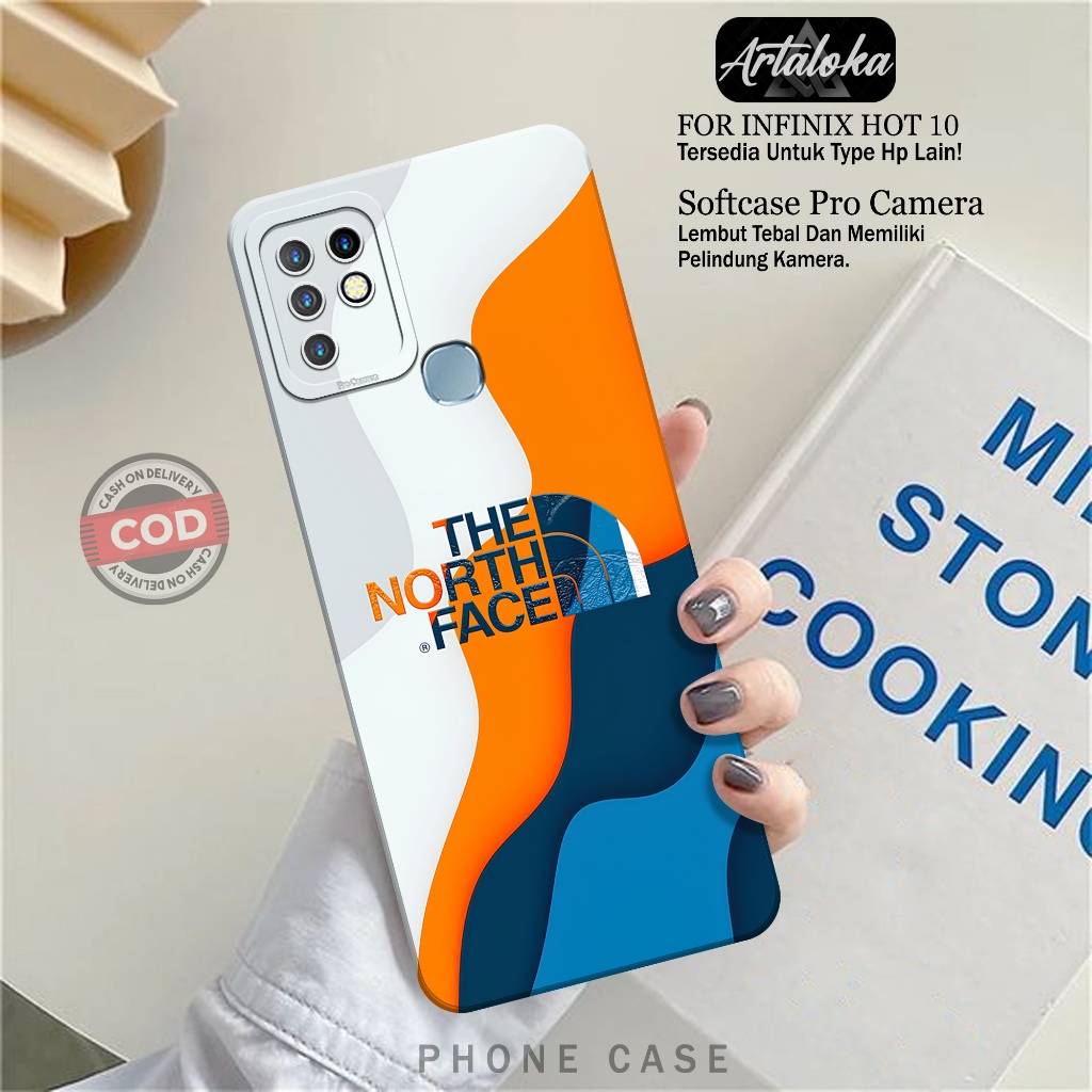 Case Hp Infinix Hot 10 Fashion Case Branded Softcase Infinix Hot 10 Silikon TPU Pro Camera Casing In