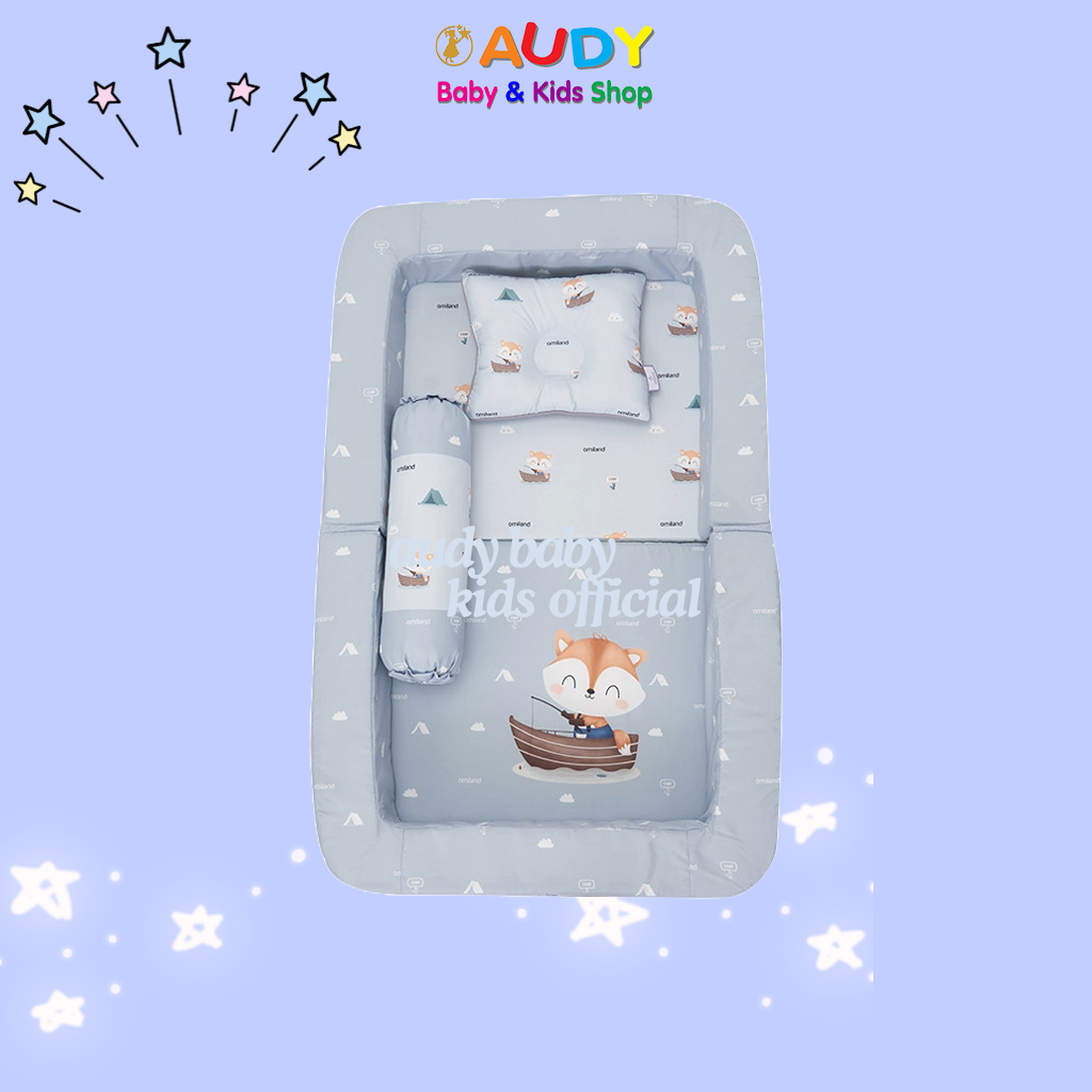 AUDY BABY - OMILAND KASUR BAYI KOLAM FOX SERIES | KASUR BAYI & SOFA | KASUR BAYI DENGAN KELAMBU OK02