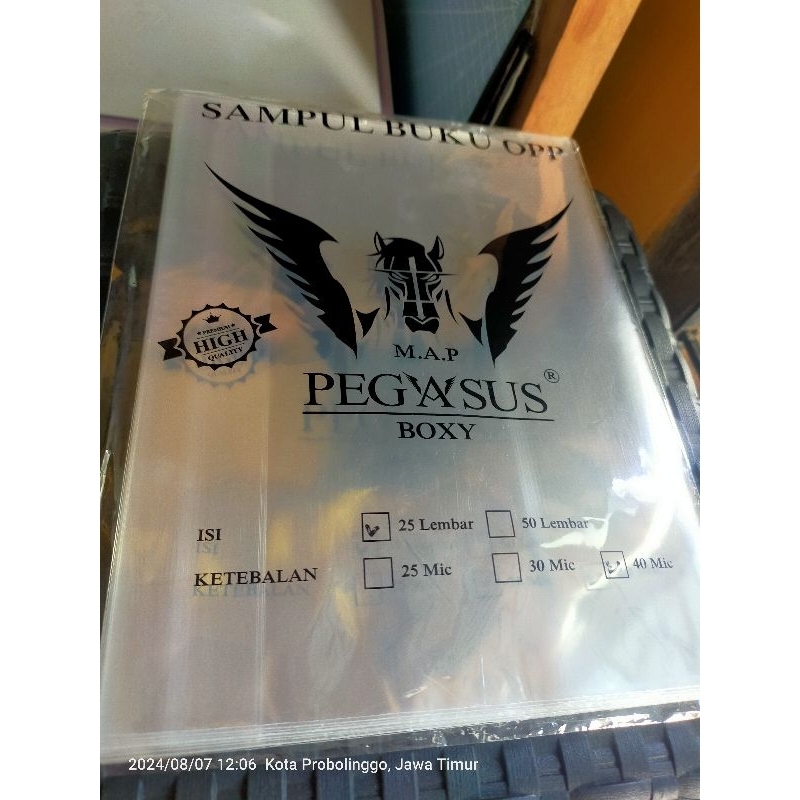 

Sampul mika pegasus ukuran boxy