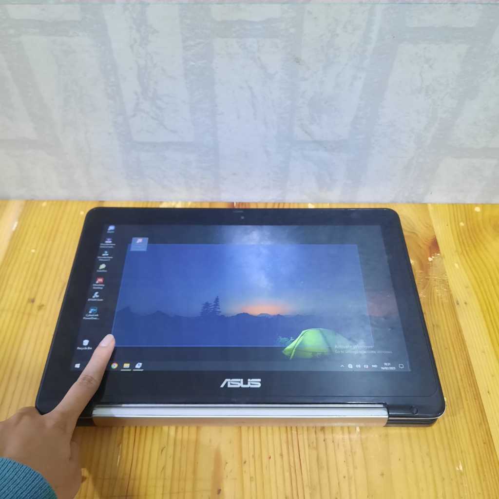 Notebook Asus TP201S, Intel Pentium-N3710, Ram 4/500Gb, (Touchscreen), Gold