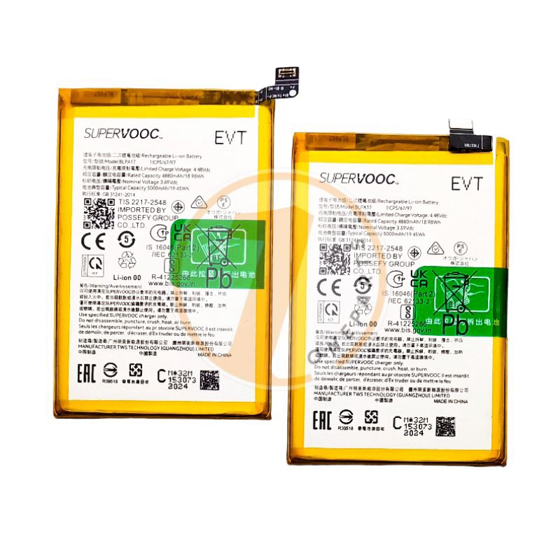 BATTERY BATRE BATERAI REALME C53 BLPA17 ORIGINAL