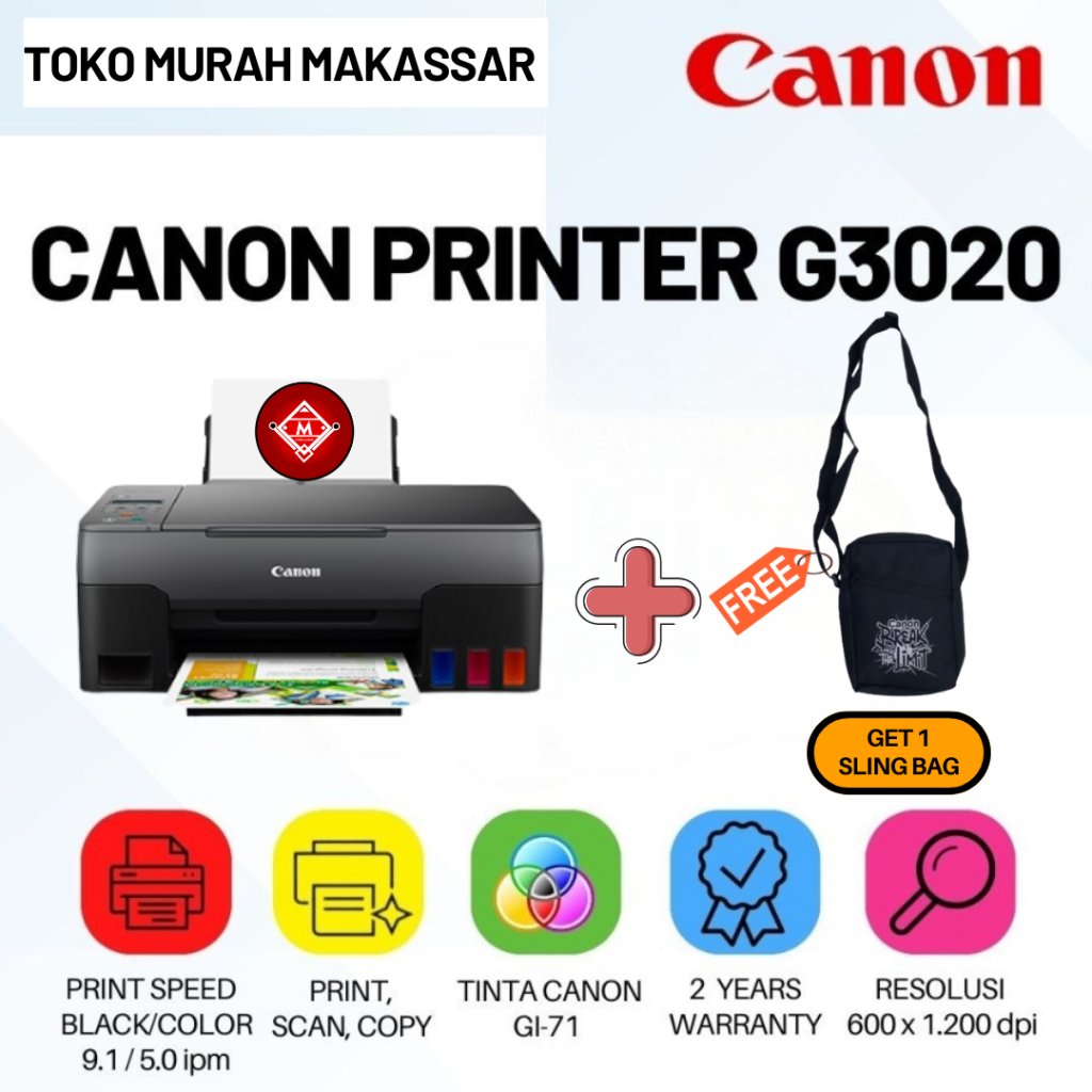 PRINTER CANON G3020 / CANON PRINTER G3020 / PRI22-CAN