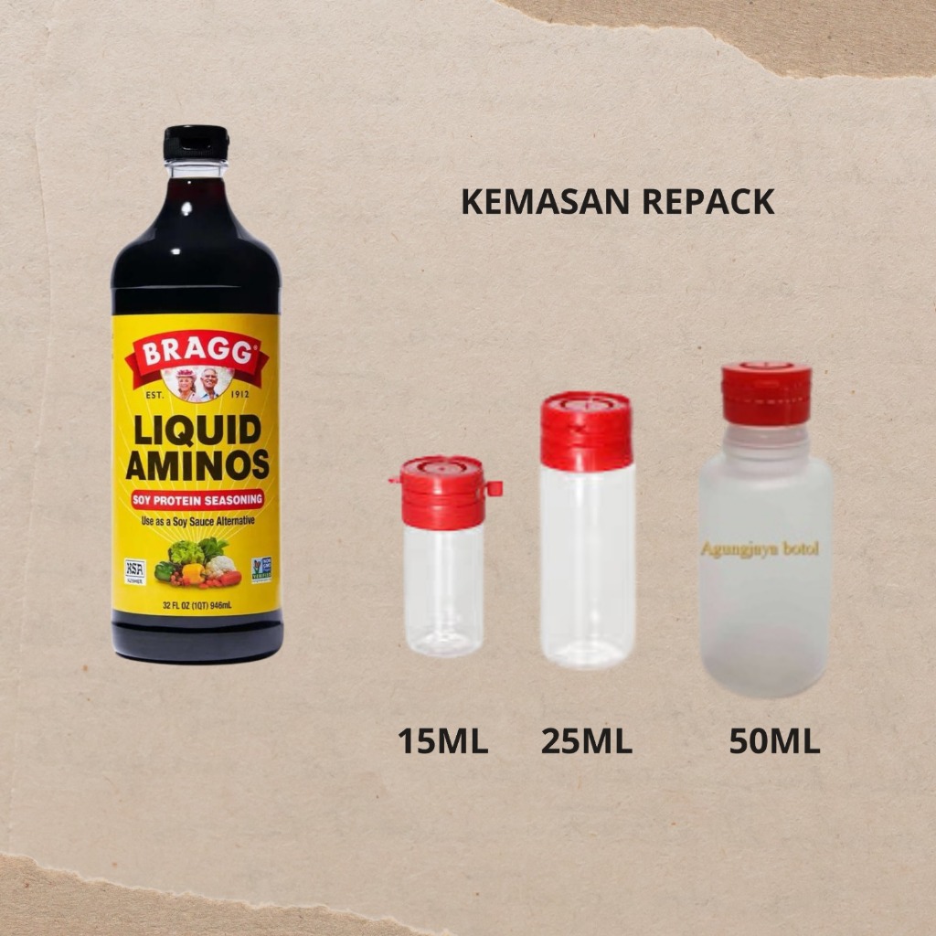 

REPACK Bragg Liquid Aminos Kecap Asin Organik Gluten Free