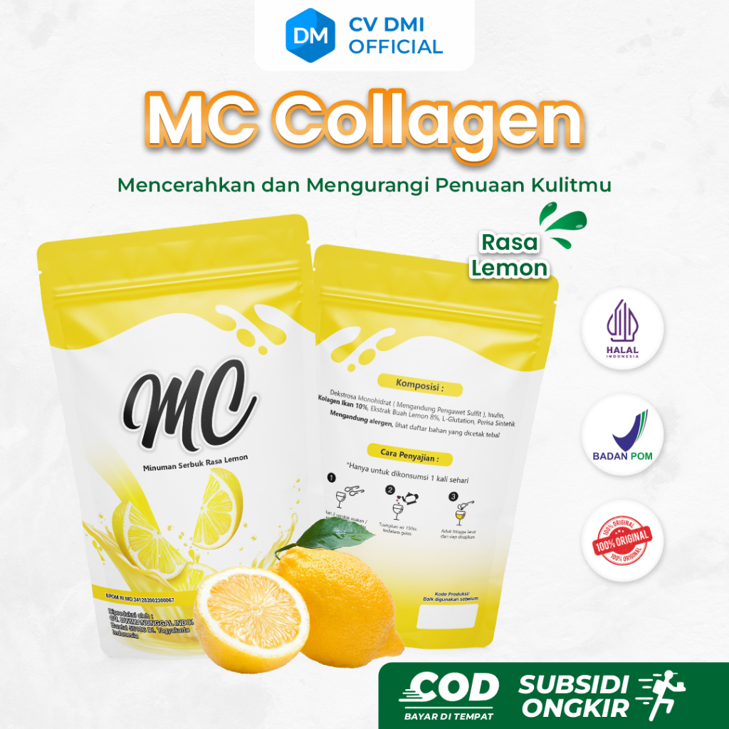 

MC Minuman Collagen Rasa Lemon