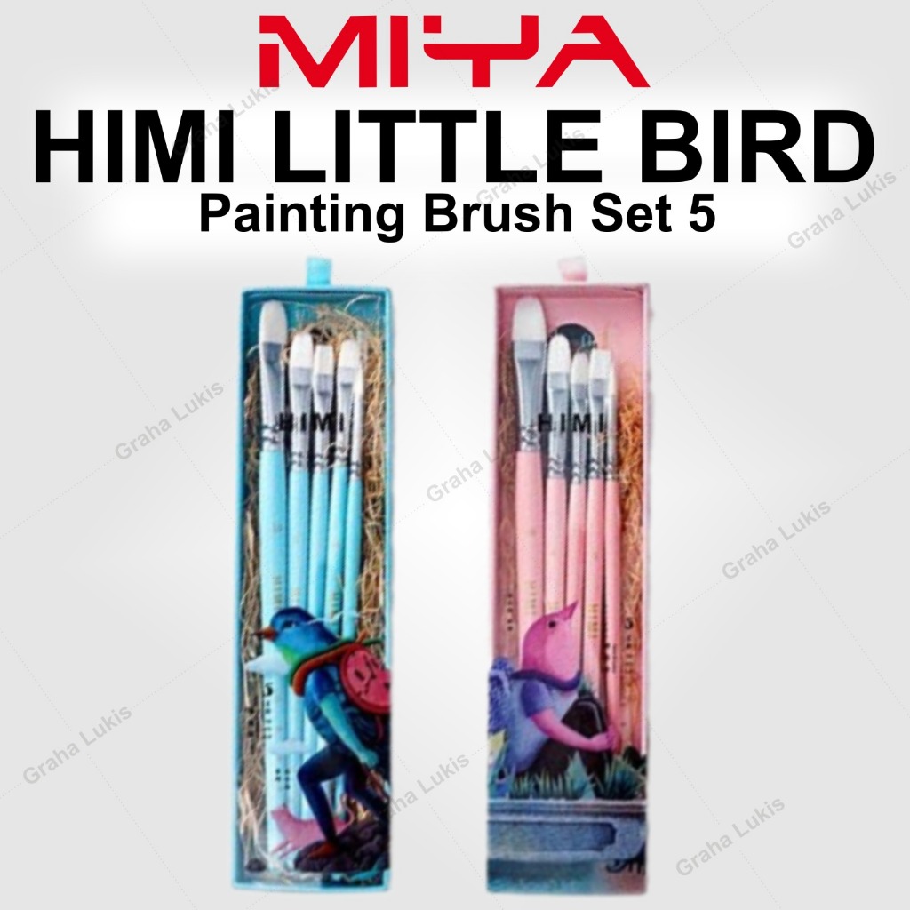 

Miya Little Bird Paint Brush 5pcs 015