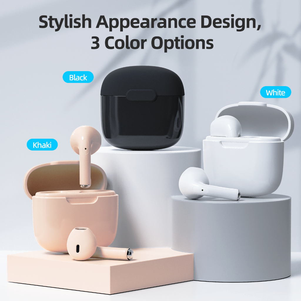 Goojodoq Pro 4  A2 Earphone Nirkabel Headset Bluetooth 5.0 earphones BT Handset