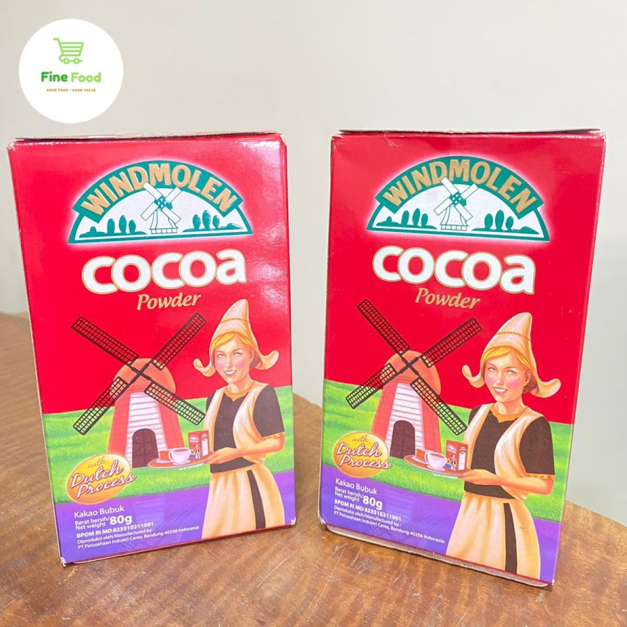 

Windmolen Cocoa Powder /Coklat bubuk - 80 gram