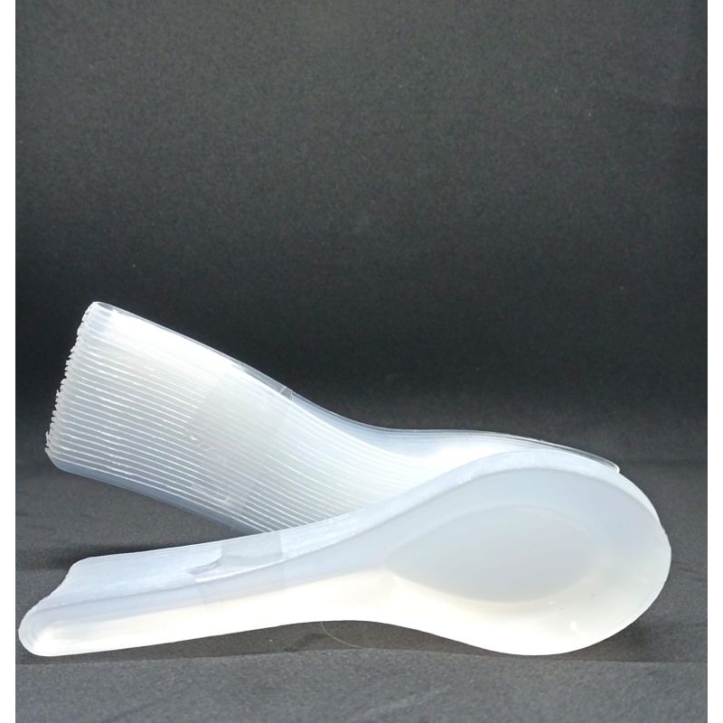 SENDOK MAKAN BEBEK BENING ISI 12PCS MURAH SENDOK BUBUR PLASTIK PREMIUM SENDOK MAKAN PREMIUM SENDOK B