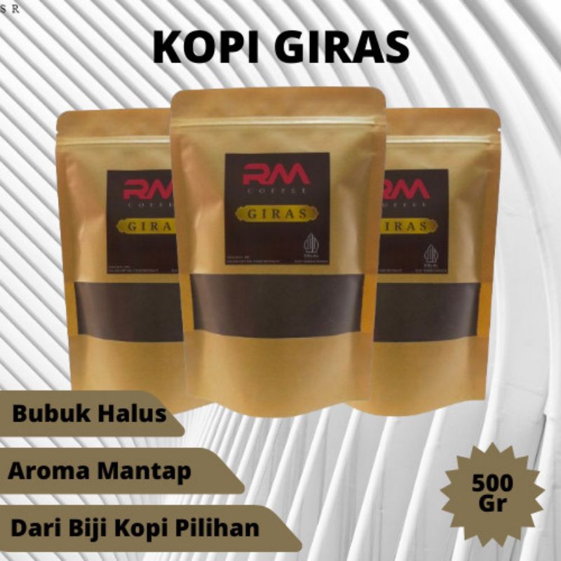 

Kopi Bubuk Giras Special Rasa nikmat isi 500 gram Dijamin Mantap JOSS