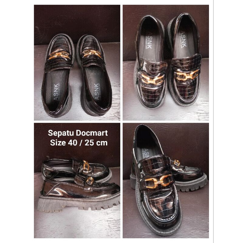 SEPATU DOCMART ASNK 40 -Pl