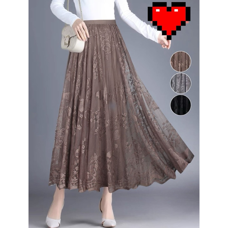 Rok TUtu Motif bunga