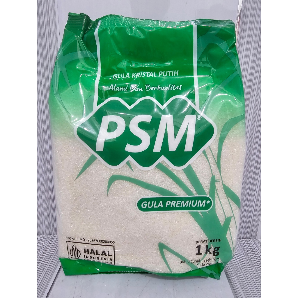 

Gula Kristal Putih PSM 1Kg Kemasan