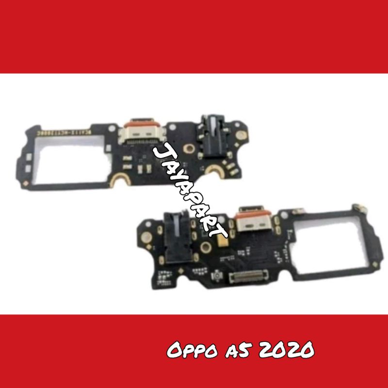 Papan cas fleksibel charger oppo a5 2020 konektor original