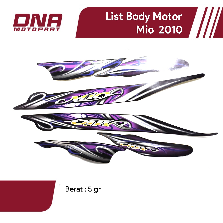 List Body Motor Mio 2010