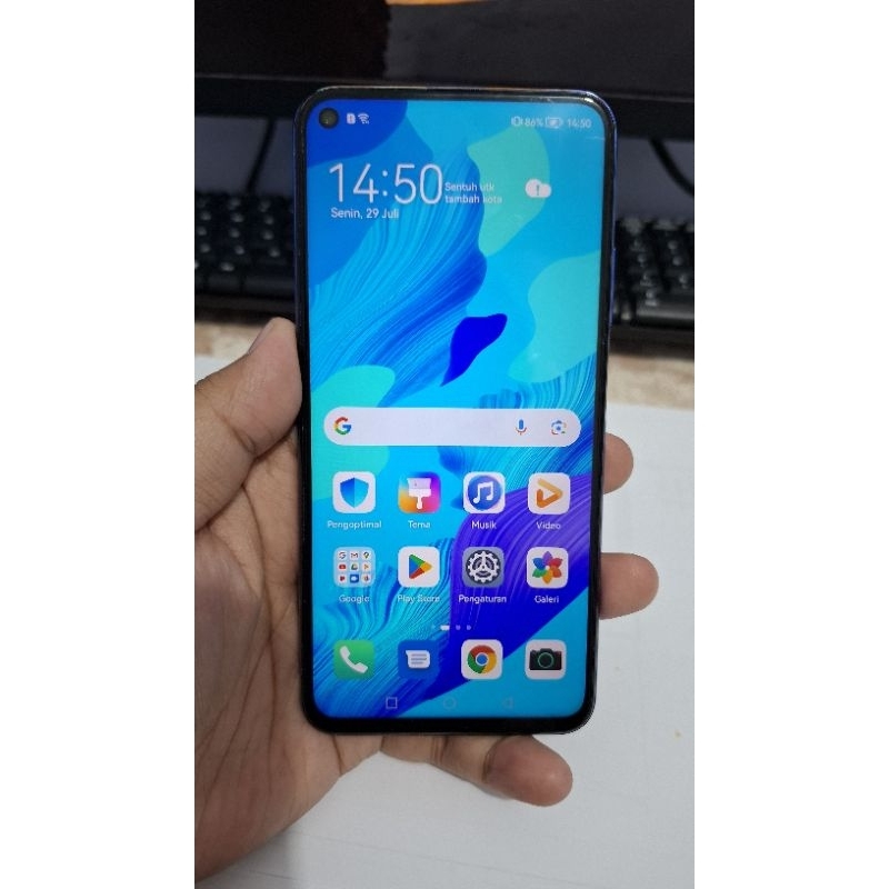 Huawei Nova 5T Blue (Bekas) Ex Garansi Resmi