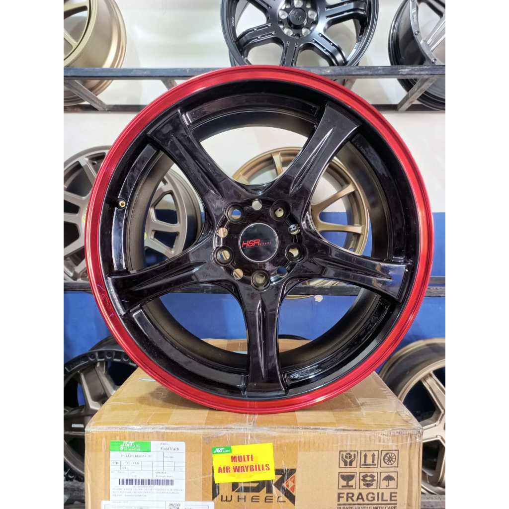 VELG HSR Ring 18 HSR  SAGA  R18 UNTUK ALPHARD, CIVIC, XPANDER, ZENIX