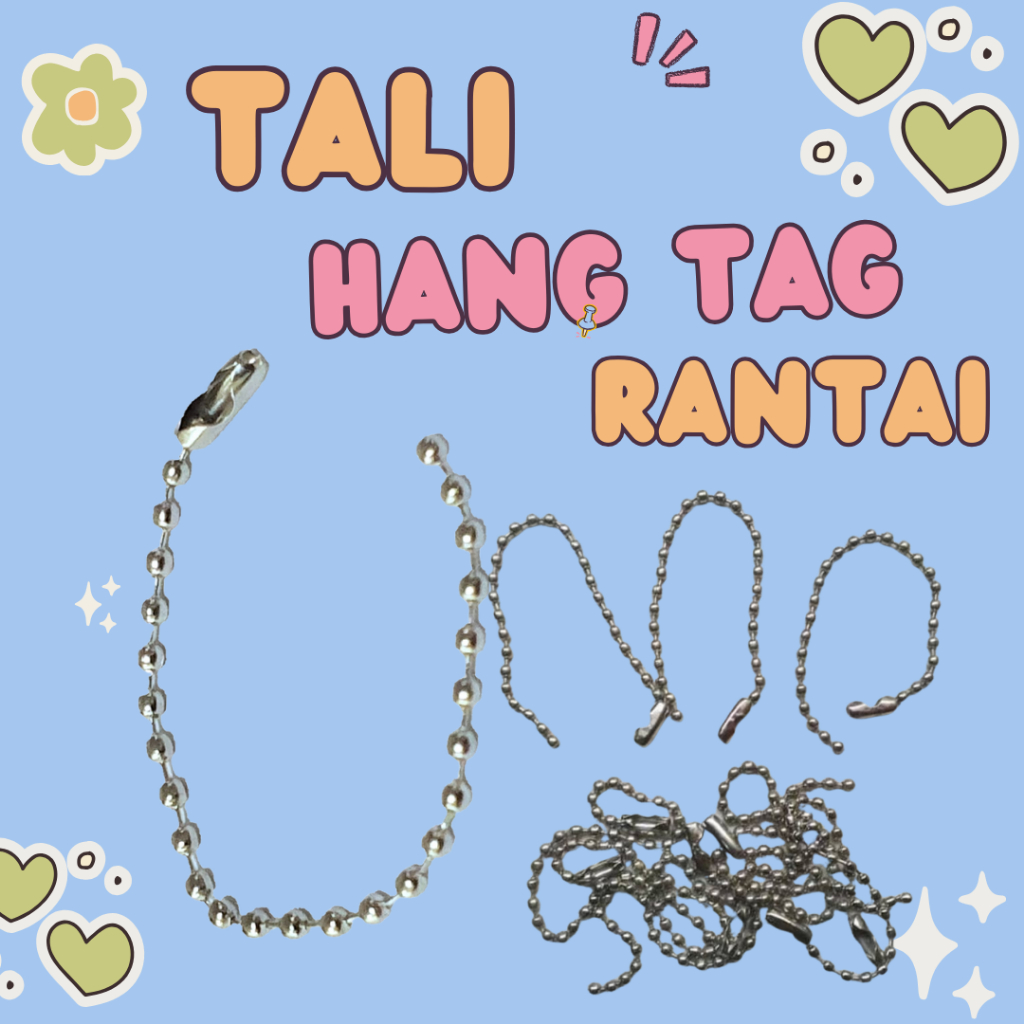 

HANFG TAG TALI RANTAI KUKU BIJI LADA MERICA/PERPCS