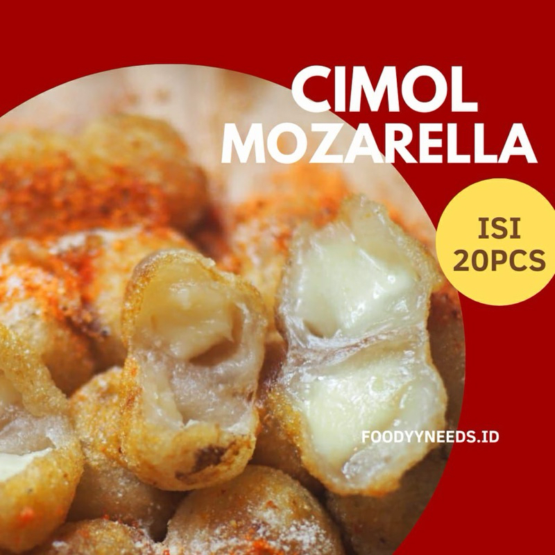 

CIMOL MOZARELLA ISI 20PCS - CIMOL ANTI MELEDAK ISI MOZARELLA