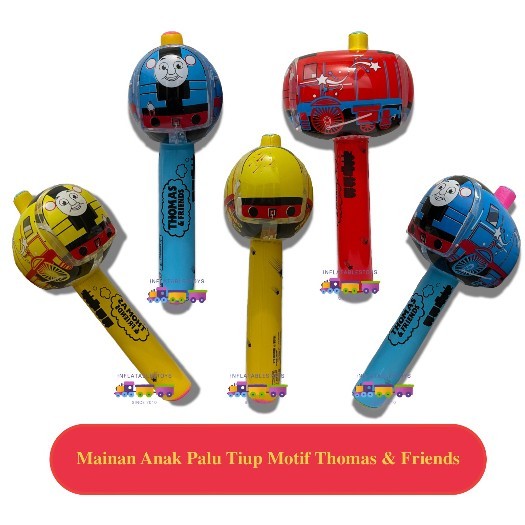 Mainan Anak Palu Tiup Thomaas / Mainan Bayi PALU TIUP / Mainan Palu Thomas / Mainan Palu Balon Anak