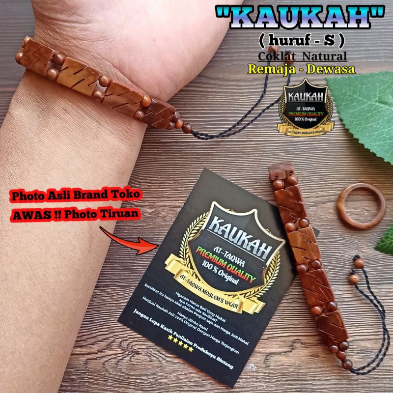 Gelang Kokka Huruf S Bonus Cincin Polos