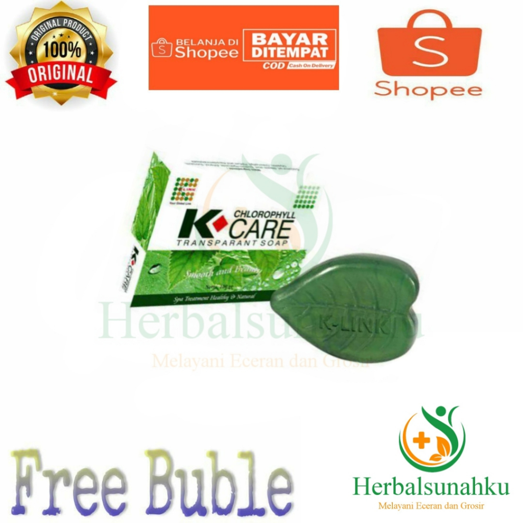 Sabun Chlorophyll K-Link care Transparent Soap (Sabun K-link)