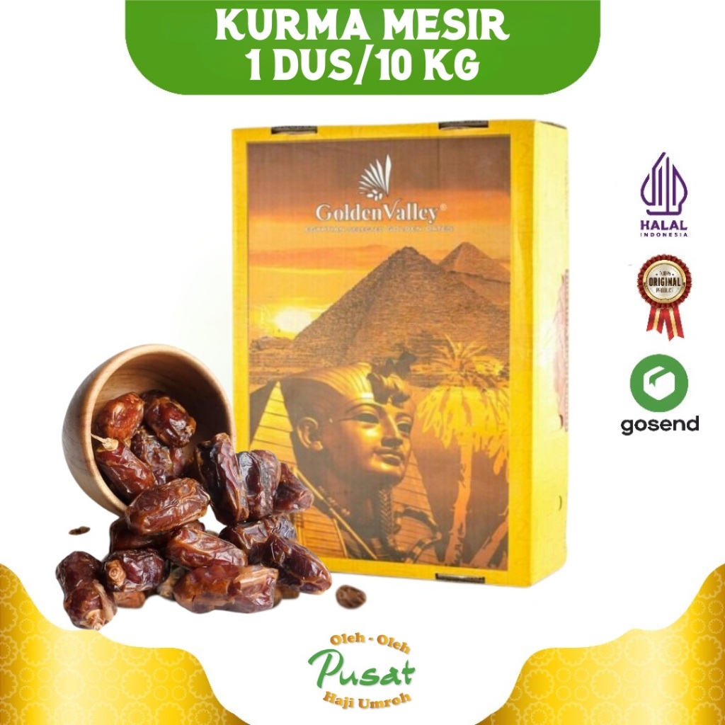 

Kurma Mesir Golden Valley 1dus 10kg Basah Oleh Oleh Haji dan Umroh