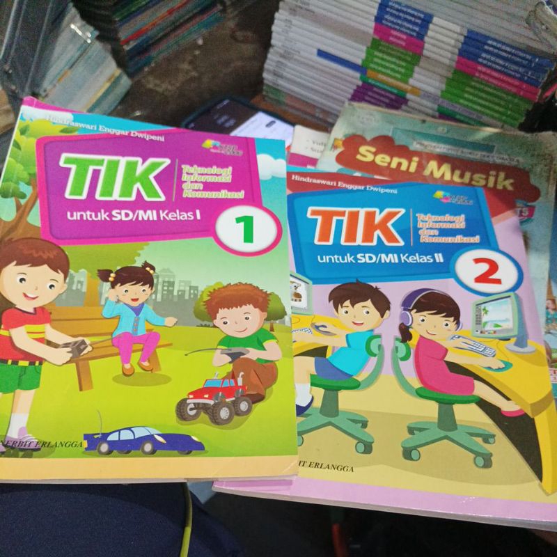 BUKU TIK KELAS 1,2,3,4,5,6ERLANGGA ORIGINAL