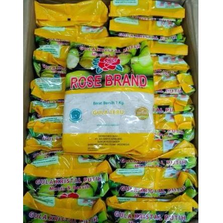 

GULA PASIR ROSE BRAND KUNING 1 KG