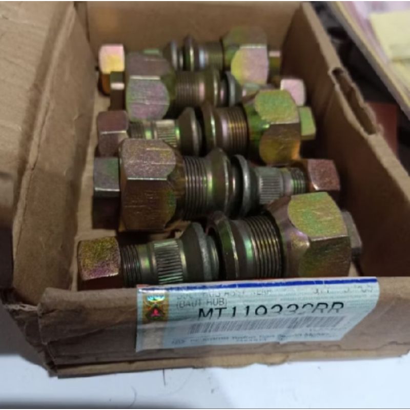 1biji baut roda ps100 ps120 dobel belakang original ktb