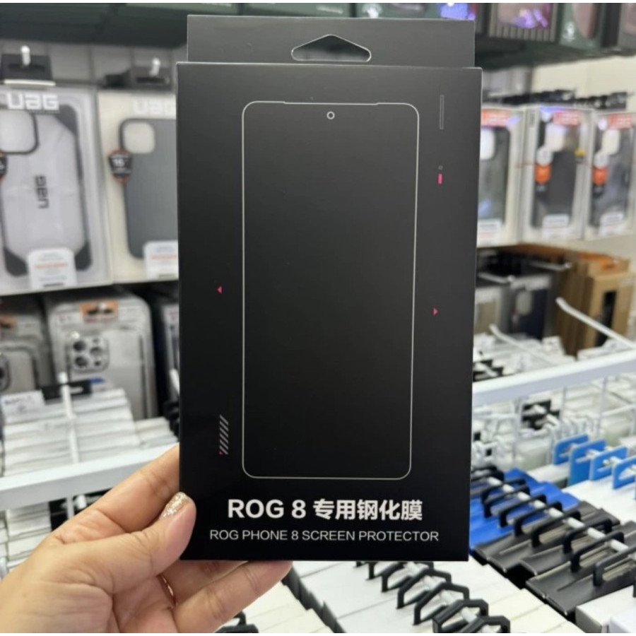 Rog Phone 8 Rog 8 Pro - Original Tempered Glass Rog Phone 8 Official