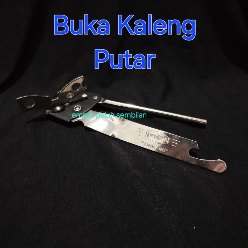 Pembuka Kaleng / Alat Buka Kaleng Anti Karat / Buka Kaleng Putar