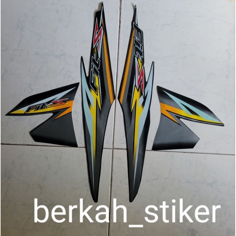 stiker striping supra fit S/striping fit S tahun 2007/2008