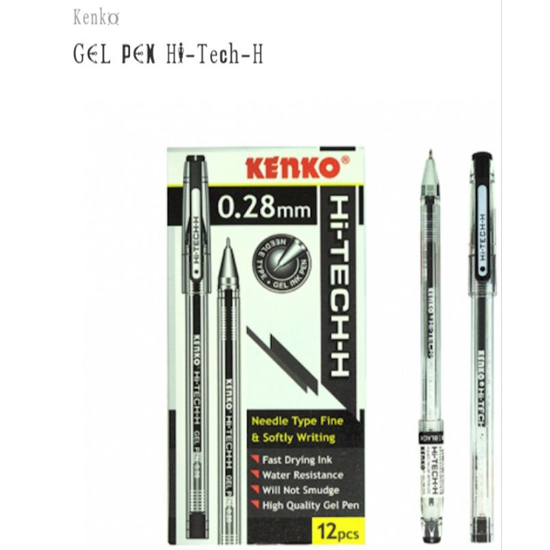 

Kenko GEL PEN Hi-Tech-H -lusin